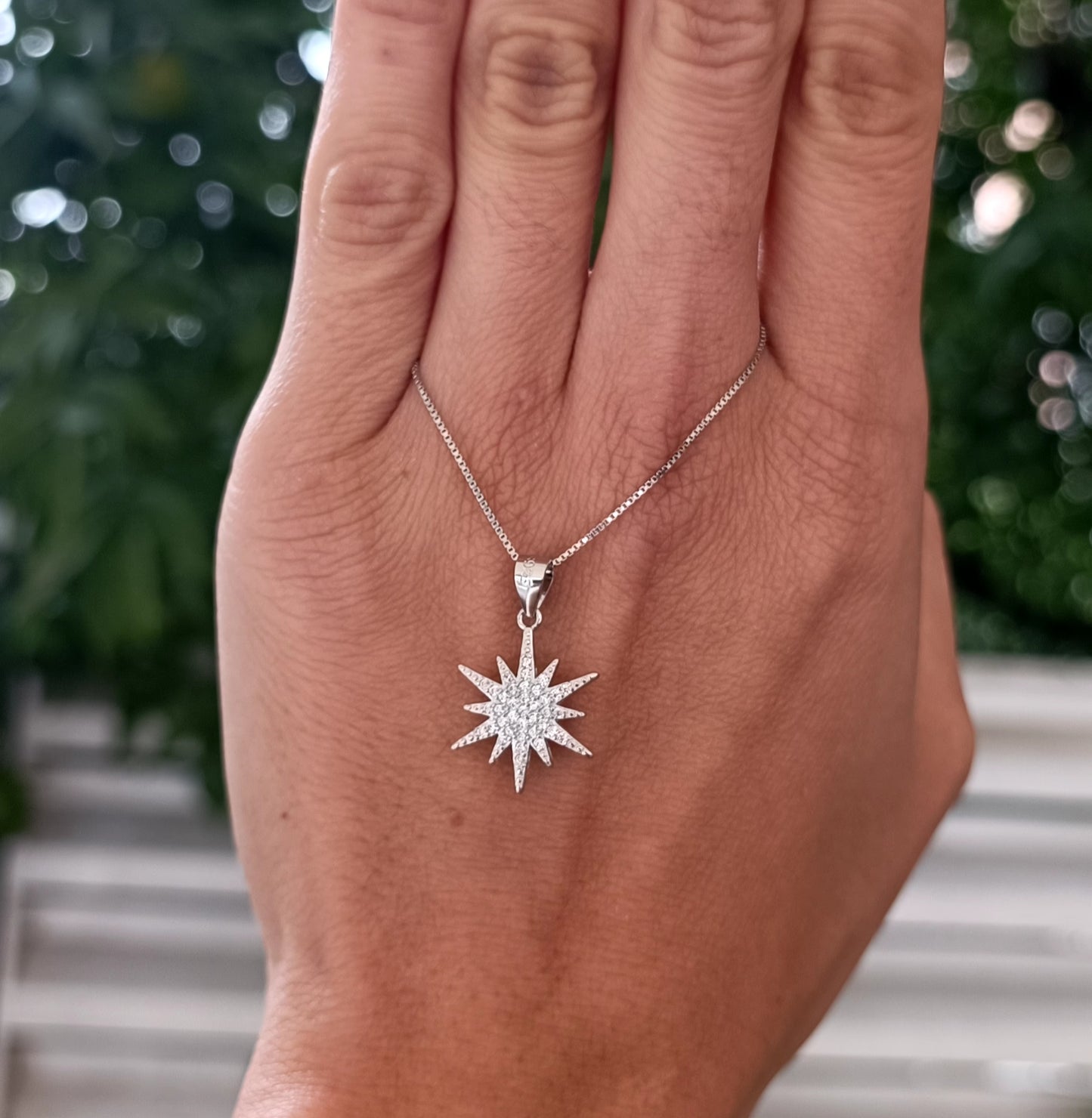 Collana Stella polare di Natale