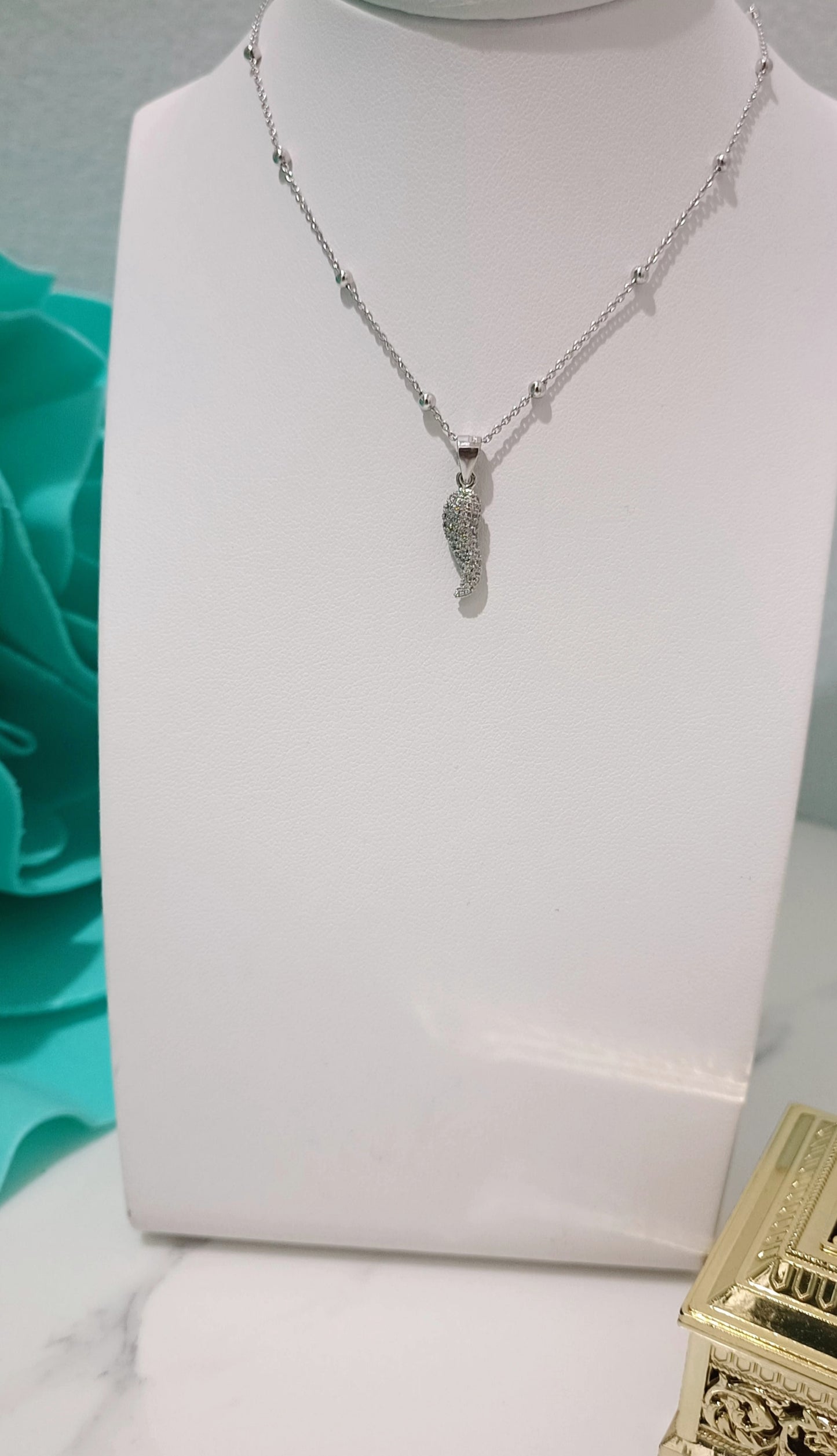 Collana Cornetto portafortuna