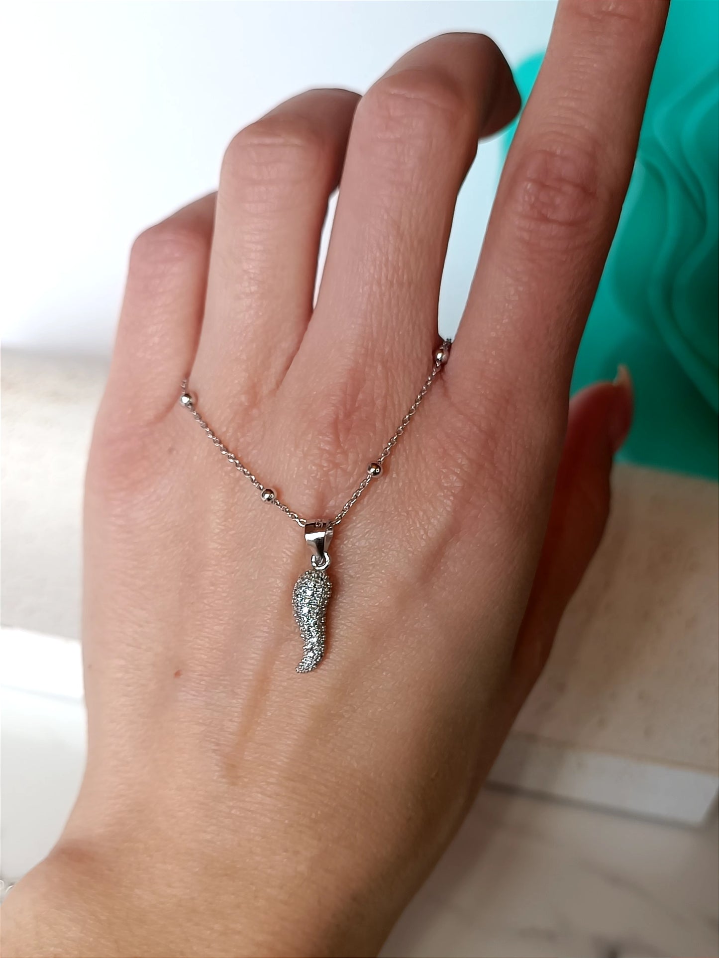 Collana Cornetto portafortuna